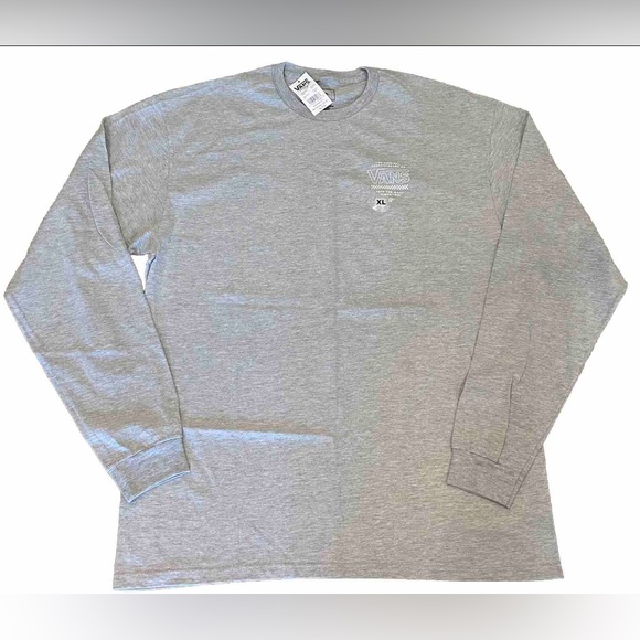 Vans Original Vee Long Sleeve Tee T-Shirt - Picture 2 of 8